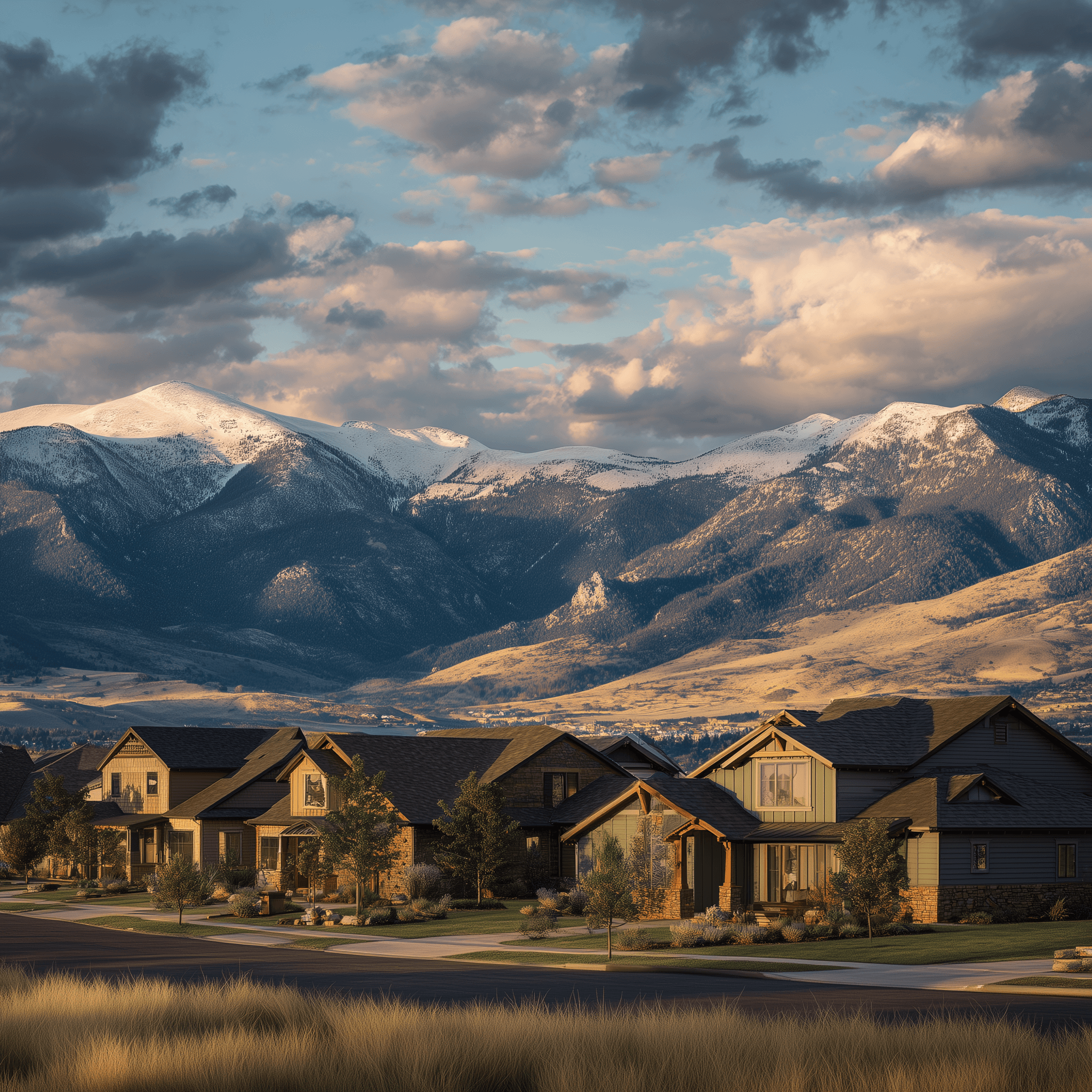 Flathead Valley and Gallatin Valley homes with Montana mountain backdrop